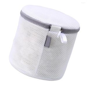 Laundry Bags Polyester Mesh Bag Hanging Dual Layer Soft Indoor Household Washing Machine Underwear Dress Clothes Wash