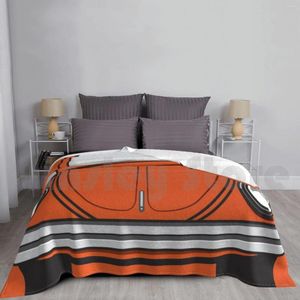 Blankets Color Me Super Beetle ( Bright Orange ) Blanket For Sofa Bed Travel 70s 1970s Bug Car Automobile