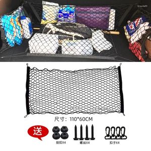 Storage Bags Car Luggage Net Multiple Creative Options Space Saving Universal Trunk Roof Fixed Partition Mesh Pocket Large