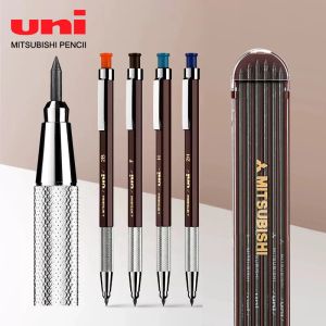 Lápis Japão Uni 2,0 mm Lápis mecânico MH500 Low Center of Gravity Desenho Profissional Lápis Estudantes Acessórios para escritórios da escola