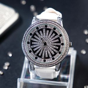 Relógios shiyunme homens mulheres quartzo assistir d'água de diamante de d'água Top Brand Leather Band Star Casual Star Shinning Watches