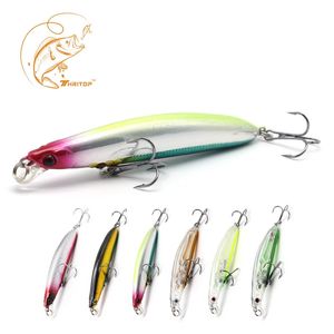 Thritop Fishing Lures Minnow人工餌TP054 95mm 95g 6色のプロのベースルアーWobblersタックル240401