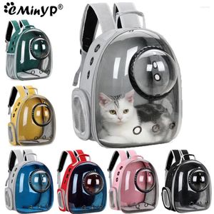 Cat Carriers Carrier For Cats Pet Shoulder Bag Breathable Outdoor Small Dog Backpack Travel Space Cage Transport Portable