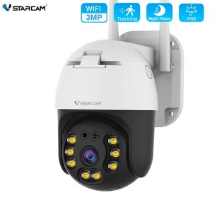 Telecamere vstarcam 1080p ptz wifi ip fotocamera 3mp a colori esterno visione notturna ai umani rilevare fotocamera wireless p2p audio cct di sorveglianza camma