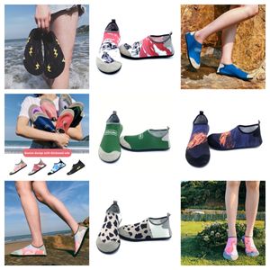 أحذية رياضية Gai Sandal Men Woman Waying Shoe Barefoot Swimming Sport Shoes Green Outdoor Beaches Sandal Cair Size Eur 35-46