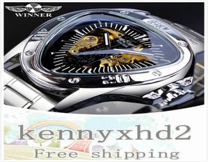2020 Ny europeisk och amerikansk stil MEN039S Fashion Leisure Hollow Out Mechanical Movement Automatic Mechanical Watch Aristocr7330895