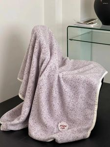 Cobertores Noahas fofos cobertores colchas de colchão de cor sólida para sofá sofá decorativo decoração de capa de cama de pelúcia
