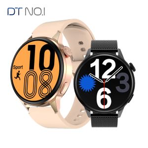 Watches Smart Watch DT4+ Original DT4+ Smart Watch NFC Function Bluetooth Call AI Voice Assistant Wireless Password ECG PPG Smartwatch