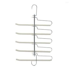 Hangers Pant Rack Multilayer Bedroom Closet Wardrobe Storage Stainless Steel Multifunctional Folding Household Tools