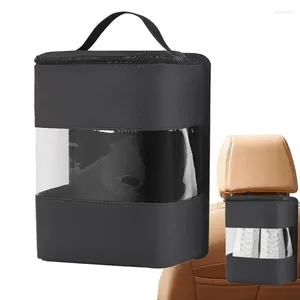 Bolsas de armazenamento Caixa de viagem de caixa de sapatos com visualização clara de design selado sneaker bag compacto para homens homens dail