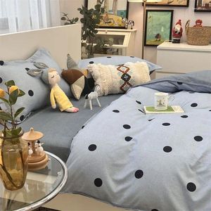 Set di biancheria da letto a punta di moda set di copertura floreale copritini ragazzi piumino telaio e cuscino per la pelle di telature da letto in tessuto amichevole