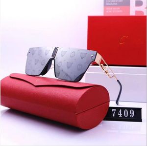 Дизайнер Carttier Fashion Classic Sunglasses Men Men Brand Designer Fortieth Better Radical Barge Summer Sun Glasses Outdoor отдых спортивные велосипедные очки