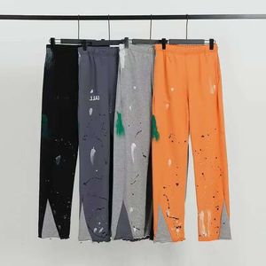 Calça de moletom masculino Joggers Designer Womens Unissex Moda Marca colorida colorida 100% de algodão puro melhor versão