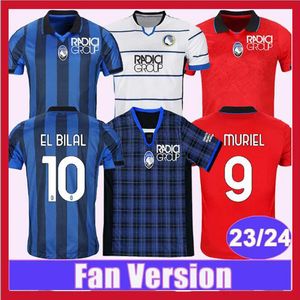 2024 Atalanta BC Soccer Jerseys de Ketelaere Scalvini Lookman L.Muriel Scamacca Malinovskyi de Roon Koopmeiners Pasalic EDERSON TOURE 23 24 FOTBALL SHIRT