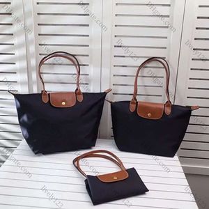 2024 Klassiker klassisch faltbarer Knödel Bun Bag hohe Kapazität wasserdichtes Nylon gestickter Mode Umhängetasche Handtasche Mama Totes Damen Womens Bag 10a