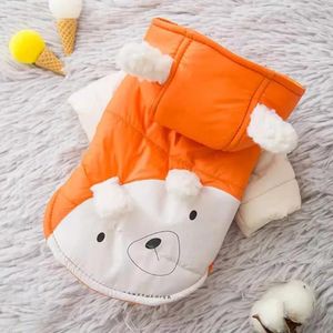 Dog Abbigliamento con cappuccio per animali domestici Autumn inverno cucciolo di moda con cartone animato piccolo vestiti Desinger CATTO CATTO CALDO MIGLIO ALLA SCHEDA MALTESA MALTESE