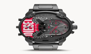 DZ Watch Mr Daddy 20 Chronograph Blacktone rostfritt stålklocka DZ74638795672