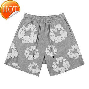 Designer Floral Graphic Cotton Shorts Shorts Mens Demins Tears Shirt Woman Casual Short 2355