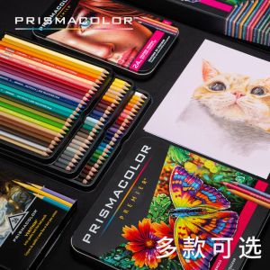 Pencils American Original Prismacolor 12/24 // 72/132/150 Premier Oil Color Pencils Sanford Dranaggio a mano Schizzo Schema Art Scuola Art School Supplies