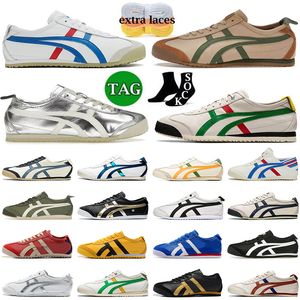 ASIC GEL NYC MENS Running Shoes Army Trainer Men Onitsukass Tiger Mexico 66 Slip-On Leather Lace-Up Sneakers Designer Offs Gum Sail White Green Womens Sports Trainers