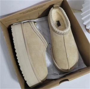 Designer Tasman Classic Boots Women Fleece Platform Slifors Winter Women Men Warm Boots