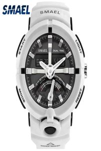 2017 Новые электроники Watch Smael Brand Men039s цифровые спортивные часы мужские часы с двойным дисплеем.