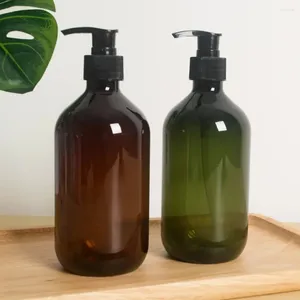 Liquid Soap Dispenser Bathroom Portable Dispensers Lotion Shampoo Holder Empty Bath Pump Bottle Home Shower Gel