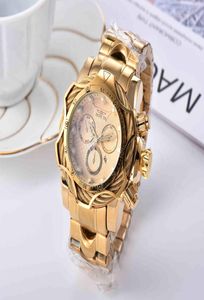 2020 Продажа Invicbes Watches Mens Watch Classic Style Большой циферблат Auto Date Fashion Rose Gold Watch Relojes de Marca9808310