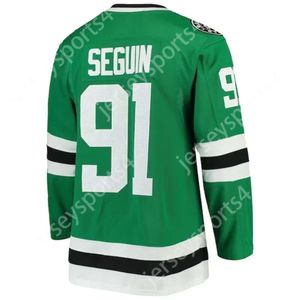 GDSIR 2023 İşlemeli Buz Hokeyi Takımı Dallas 14 Benn 91 Seguin Özel Ucuz En İyi Kalite Jersey