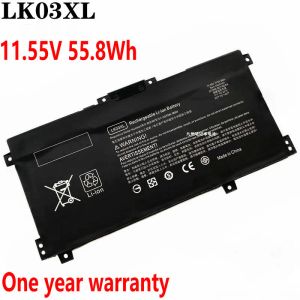 Accessories 11.55v 55.8wh Lk03xl Hsnlb7u Hsnib8m Hsnub7i Laptop Battery for Hp Envy 15 X360 15bp 15cn Tpnw127 W128 W129 W134