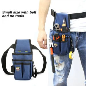 収納バッグポケットツールベルト電気技師ツールポーチ調整可能なメンテナンスバッグ付き