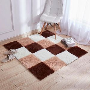 Tapetes 30x30cm sala de estar/quarto tapete de retalhos de retalhos de espuma de espuma de espuma MAT EVA Long foff bebê eco piso alfombra tappeto