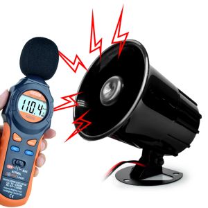 Zestawy Syren Siren Siren Outdoor for Home Alarm System Bezpieczeństwo głośno emituj syrenę dźwiękową 110dB