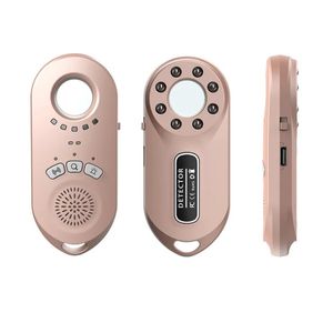 2024 Anti-candid Camera Detector Infrared Detector Hotel Hotel Anti-peeping Anti-location Sound and Light Alarm 1. for Hotel Privacy