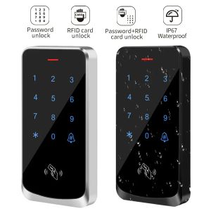 Readers NEW IP67Waterproof RFID 125KHz Control Keyboard Touch Screen Access Controller Smart Electronic Door Lock Security & Protection