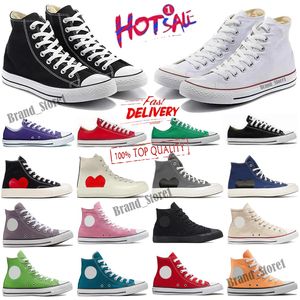 Klassische Canvas Casual Schuhe Männer Frauen All Star Chuck Big Eyes Plattform Sneakers Fashoin Designer Dreier schwarzes Weiß gemeinsam nennen High Top Top Trainer Größe 35-45