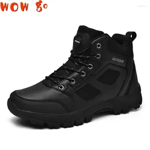 Fitness Shoes Mens Caminhando Homens Men Botas de Torno