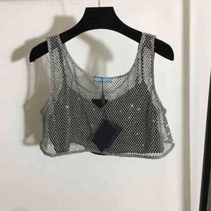 Camis Women's Halter Top 2 Sets Triangle Badge Diamond Camis Women's Sexy Sleeves Summer Vest Dressvwpd