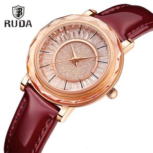 Ruda Full Sky Star Crystal Diamond Streaming Streaming Prosty moda Business Watch's Watch