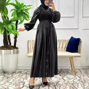 Ethnic Clothing Women Elegant Black Dress Islamic Muslim Party Evening Designer Dresses Abaya Long Vestido De Festa Luxo Moroccan Kaftan