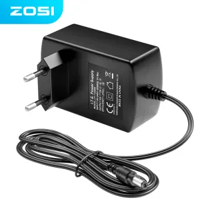 Accessories ZOSI DC 12V 2A Power Supply Adaptor 12V Security Professional Converter EU Adapter For CCTV Camera CCTV system