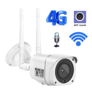 Kamery 3G 4G WiFi kamera 1080p bezprzewodowa zabezpieczenia zewnętrzne pociski IP kamera gsm p2p H.264 Onvif App camhi