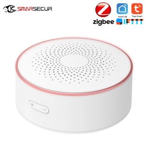 Siren Zigbee Tuya Wireless WiFi Siren Alarmdetektor Sensor Wireless Sound Light Alarm App Remote Control Work With For Smart Life