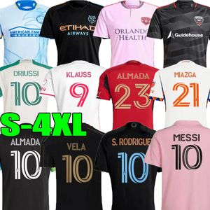 3XL 4XL 2024 2025 Inter Miami Charlotte St. Austin L ouis City Atlanta LA galaxy Chicago Los Angeles Orlando city D.C. Minnesota United men kids football shirt