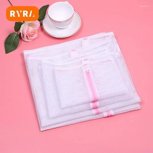 Tvättväskor tvättväska delikat underkläder Kläderskyddsnätfällbart nät för tvättmaskinstillbehör