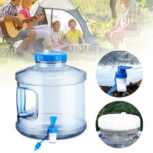 Water Bottles 7.5L Portable Container Multifunction Outdoor Tank Leakproof Drinking Bucket Large Capacity For Camping Picnic