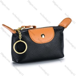 Nowe oryginalne skórzane kobiety portfele małe torebki z zamkiem błyskawicznym dla kobiet torebka na miękkie monety monety miękkie