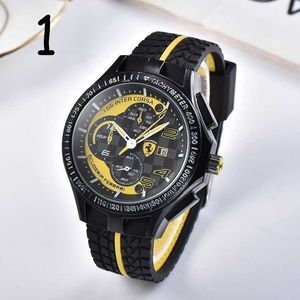 Designer New Quartz Belt Farad Three Pin Timing Casual Business Mens Temperament Watch