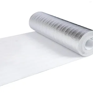 Filtar hemförbättring dekoration vägg termisk isolering reflekterande husdjur aluminiserad film folie multifunktion filt