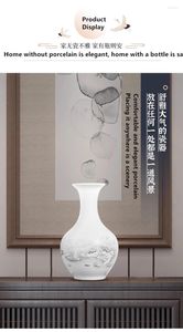 Vasi Elementi orientali Paesaggio cinese Dezhen Vase Decorazione per la casa Retro